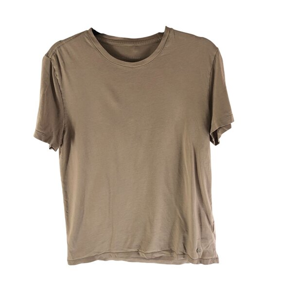 Everlane Mens The Essential Organic Crew T Shirt Beige S - Picture 1 of 6